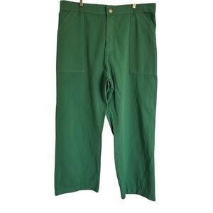 Big Bud Press Wide Leg Work Pants in Kelly Green 2XL